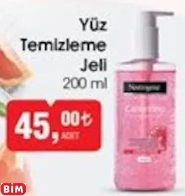 NEUTROGENA YÜZ TEMİZLEME JELİ NEUTROGENA YÜZ TEMİZLEME JELİ